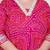 Doriyaan plus size women's bandhani ethnic anarkali kurta  and dupatta