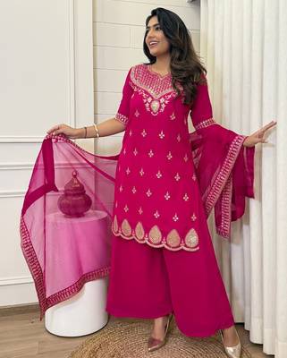 Pink festive suit 3