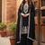 Black designer sharara suit