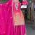 Pink festive sharara set