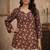 Trending floral digital print muslin silk tunic / stylish short kurti for grilish