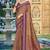 mustard gold soft silk blend woven work traditional saree