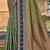 olive green soft silk blend woven work traditional saree