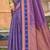 purple soft silk blend woven work traditional saree