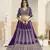 Violet Faux Georgette Lehenga Choli with sequin Work
