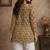 Trending floral digital print muslin silk tunic / stylish short kurti for grilish