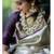 Luxurious silver cream silk blend saree with dark purple woven border