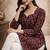 Trending floral digital print muslin silk tunic / stylish short kurti for grilish