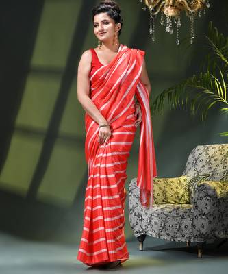 Ishqlaal printed soft chiffon georgette pure crepe sarees for women 4