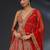 Red Satin Embroidery With Sequence Work Lehenga Choli For Women