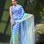 Chiffon georgette chandni design farewell party wear saree for women