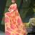 Printed chiffon georgette fancy saree for women latest bandhani party wear saree for women