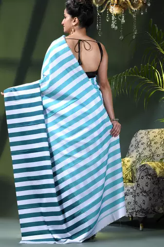 Women's silk fancy party wear chiffon georgette sari latest suhasini printed pure crepe sarees for women