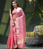 Kanjivaram silk saree trendy kora tissue desinge organza swarnika zari banarasi saree for women