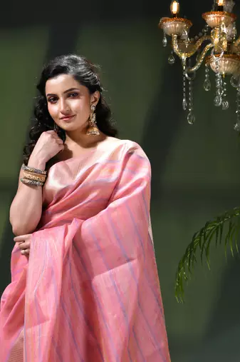 Kanjivaram silk saree trendy kora tissue desinge organza swarnika zari banarasi saree for women