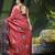 Women's kalamkari silk sarees fancy satin party wear printed kalamkari soft saree for women