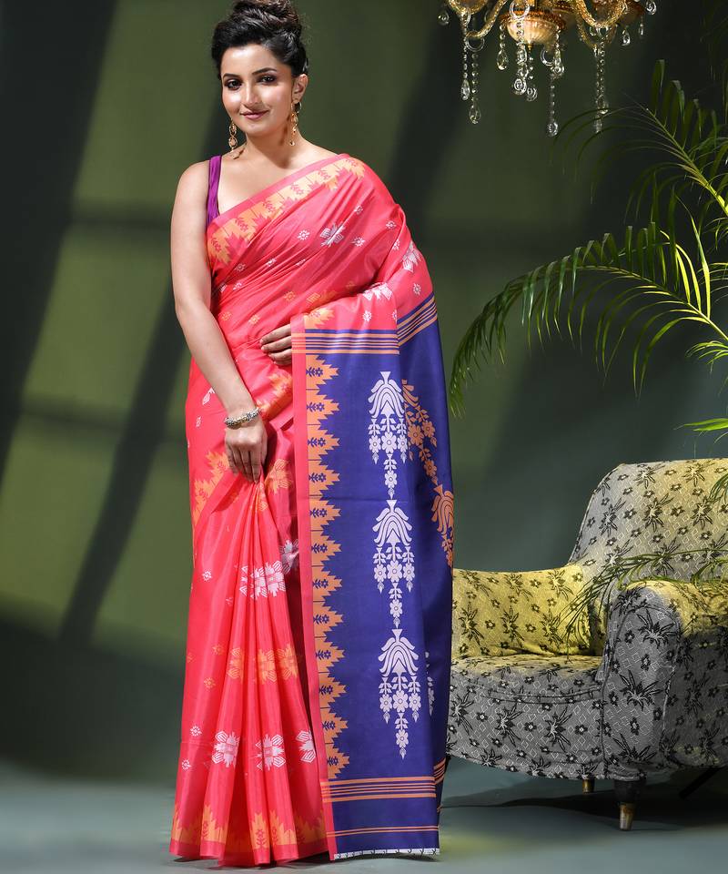 Women's silk party wear saree tanvika design georgette chiffon crepe cotton saree