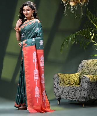 Women's silk party wear saree tanvika design georgette chiffon crepe cotton saree 2
