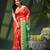 Women's silk party wear saree tanvika design georgette chiffon crepe cotton saree