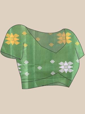 Women's silk party wear saree tanvika design georgette chiffon crepe cotton saree 5