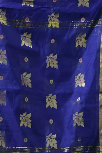 Women's cotton silk party wear saree gulnaz design georgette chiffon cotton saree