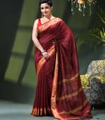 Women's pure cotton silk saree prema design party wear linen handloom fancy cotton saree