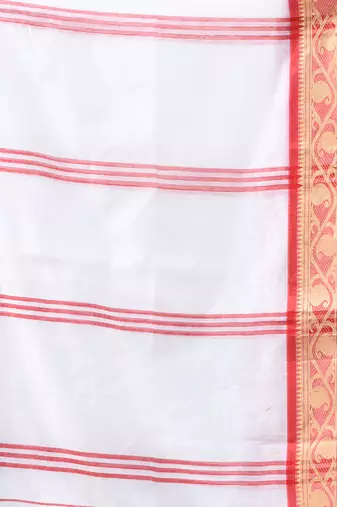 Women's pure cotton silk saree prema design party wear linen handloom fancy cotton saree