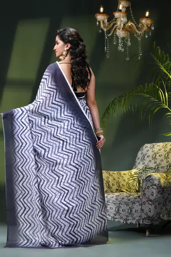 Georgette chiffon saree latest wedding rekhamaya printed cotton chiffon saree for women