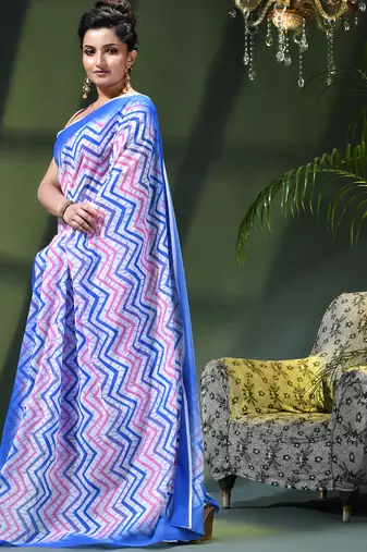 Georgette chiffon saree latest wedding rekhamaya printed cotton chiffon saree for women