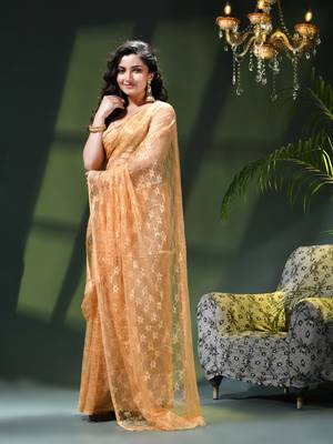 Fancy net sequin soft net saree party wear chiffon wedding silk georgette heavy design farewell saree for women 3
