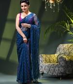 Fancy net sequin soft net saree party wear chiffon wedding silk georgette heavy design farewell saree for women