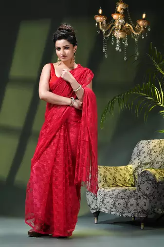 Fancy net sequin soft net saree party wear chiffon wedding silk georgette heavy design farewell saree for women
