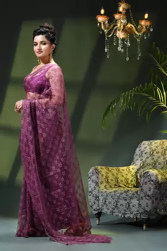 Fancy net sequin soft net saree party wear chiffon wedding silk georgette heavy design farewell saree for women
