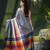 Women's pure cotton chettinad linen silk saree rainbow design daily wear fancy wedding cotton saree