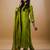 Green chanderi embroidered kurta sets