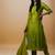 Green chanderi embroidered kurta sets