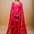 Fuchsia georgette embroidered kurta sets