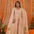 Shreya beige anarkali set