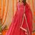 Kanak pink anarkali set