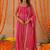 Kalki pink lurix anarkali set