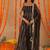 Elara black lurix anarkali set