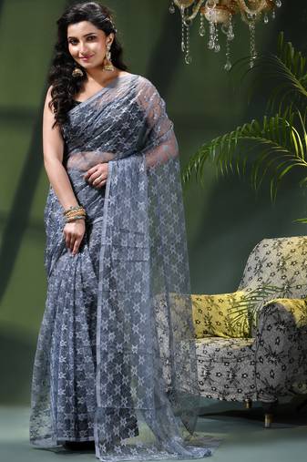 Fancy net sequin soft net saree party wear chiffon wedding silk georgette heavy design farewell saree for women