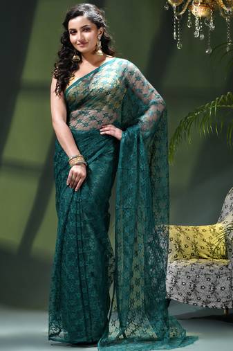 Fancy net sequin soft net saree party wear chiffon wedding silk georgette heavy design farewell saree for women