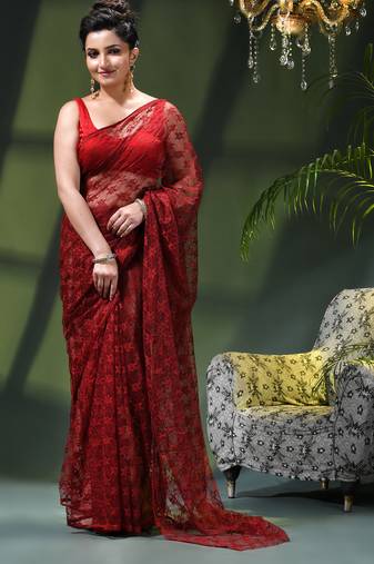 Fancy net sequin soft net saree party wear chiffon wedding silk georgette heavy design farewell saree for women