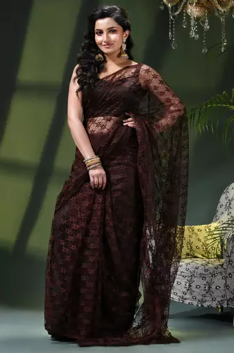 Fancy net sequin soft net saree party wear chiffon wedding silk georgette heavy design farewell saree for women