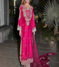 Rani- pink embroidered suit