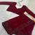 Maroon georgette sequins work saree with matching unstitched georgette blouse – premium party & festive wear