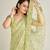 Pista elegant net saree with sequins & dori work and banglori silk blouse