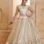 OFF WHITE Designer Butterfly Net Lehenga Choli with Fancy Lace Dupatta