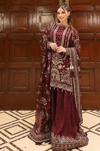 Maroon wedding special suit